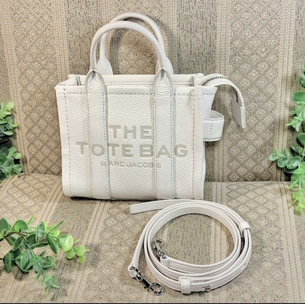Marc Jacobs Leather Mini The Tote Bag